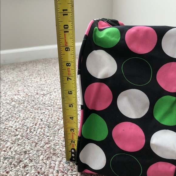 SOLD Polka dot duffel bag - Picture 3 of 4